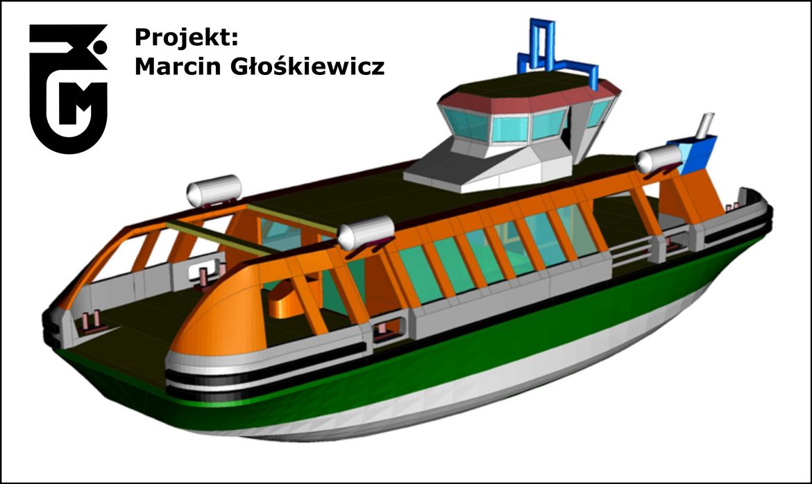 Gloskiewicz 2. Koncepcja promu kompaktowego -projekt M. Głośkiewicz
