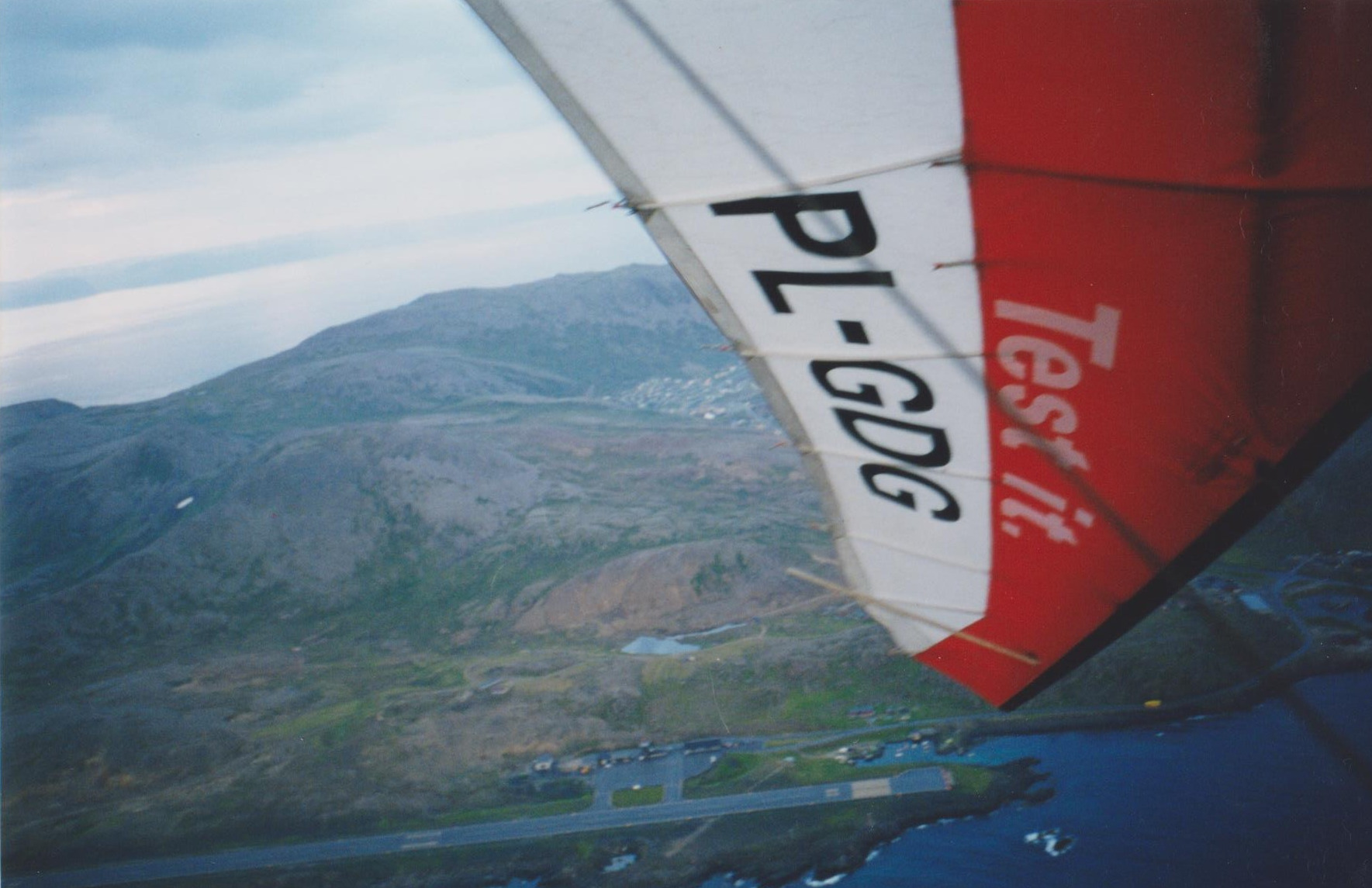 9 - nad ostatnim lotniskiem w Honningsvag