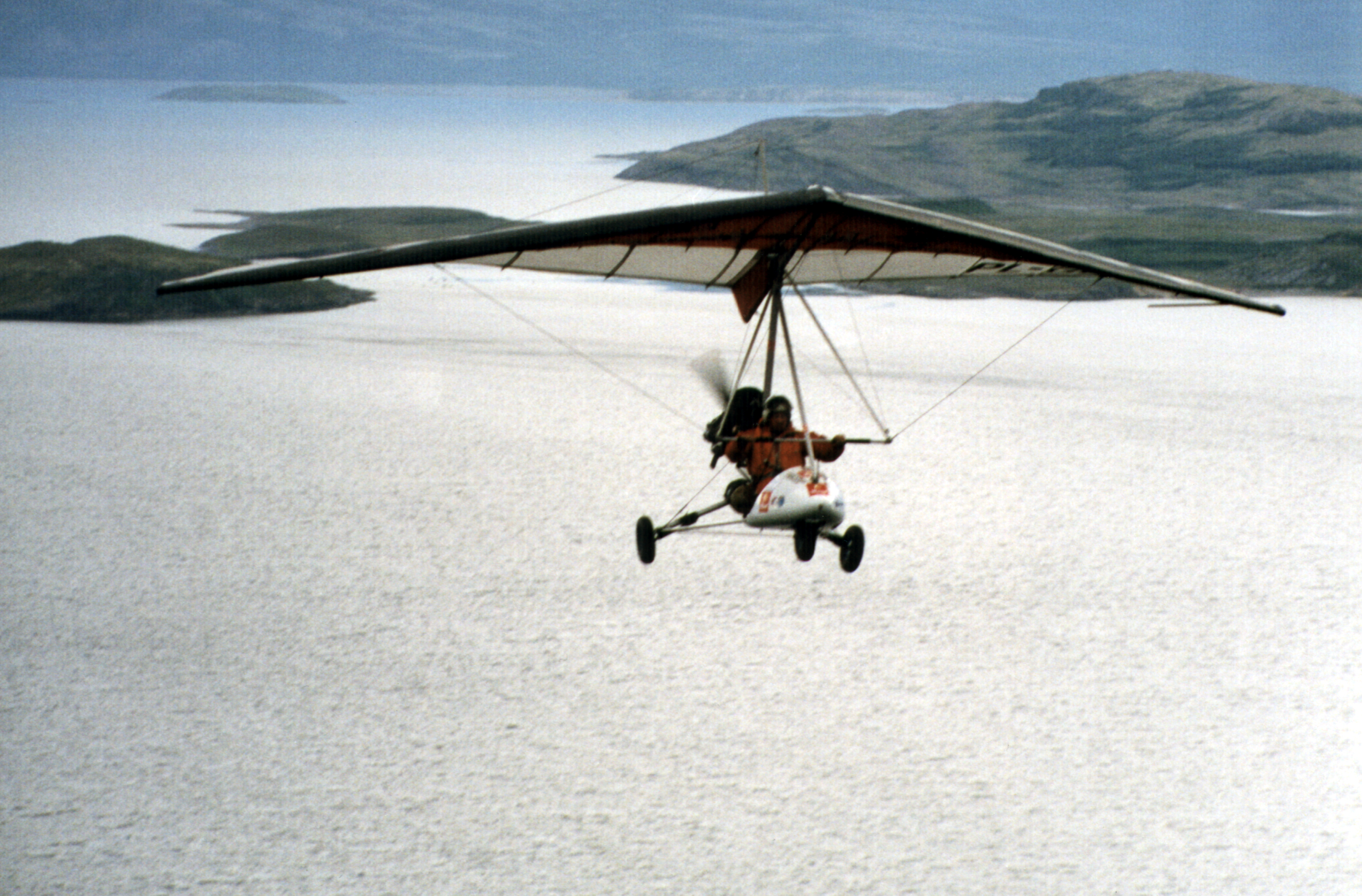 GROTH Nad norweskim fiordem na trasie z Lakselv do Honningsvag