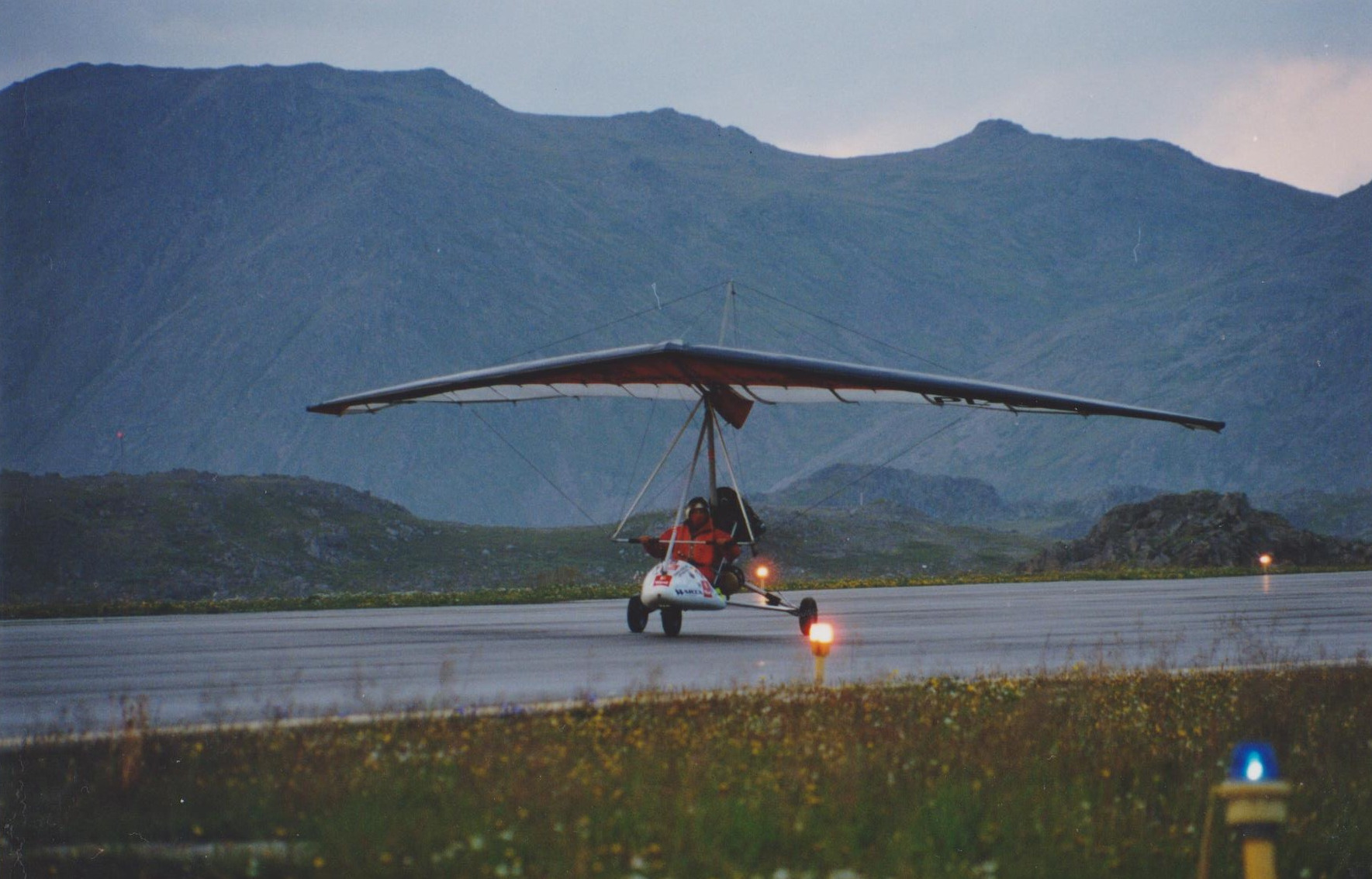 Pulpitabc1Po lądowaniu na lotnisku w Honningsvag (Norwegia)