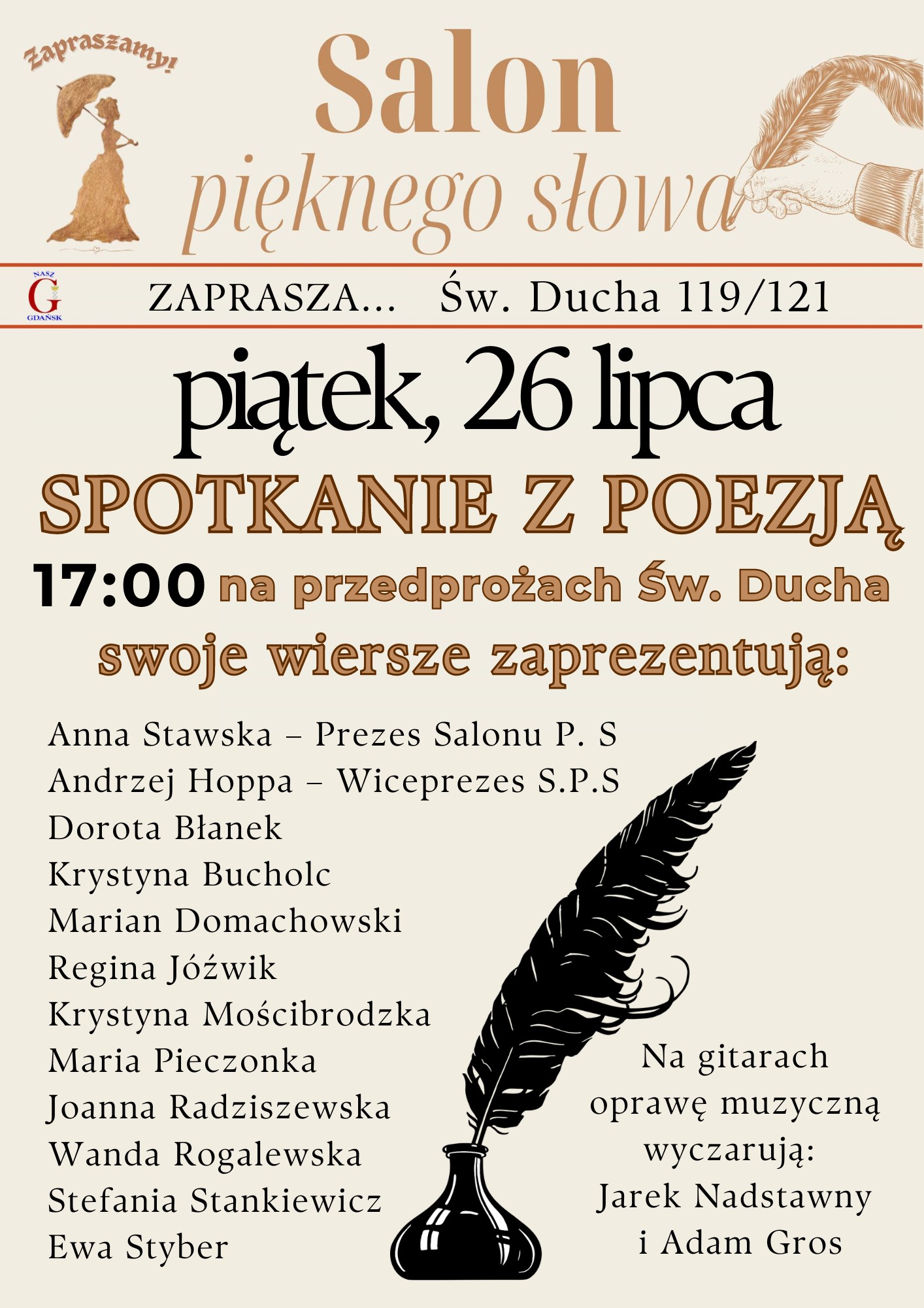 SALON Pieknego Slowa SNG INAUGURACJA zaproszenie