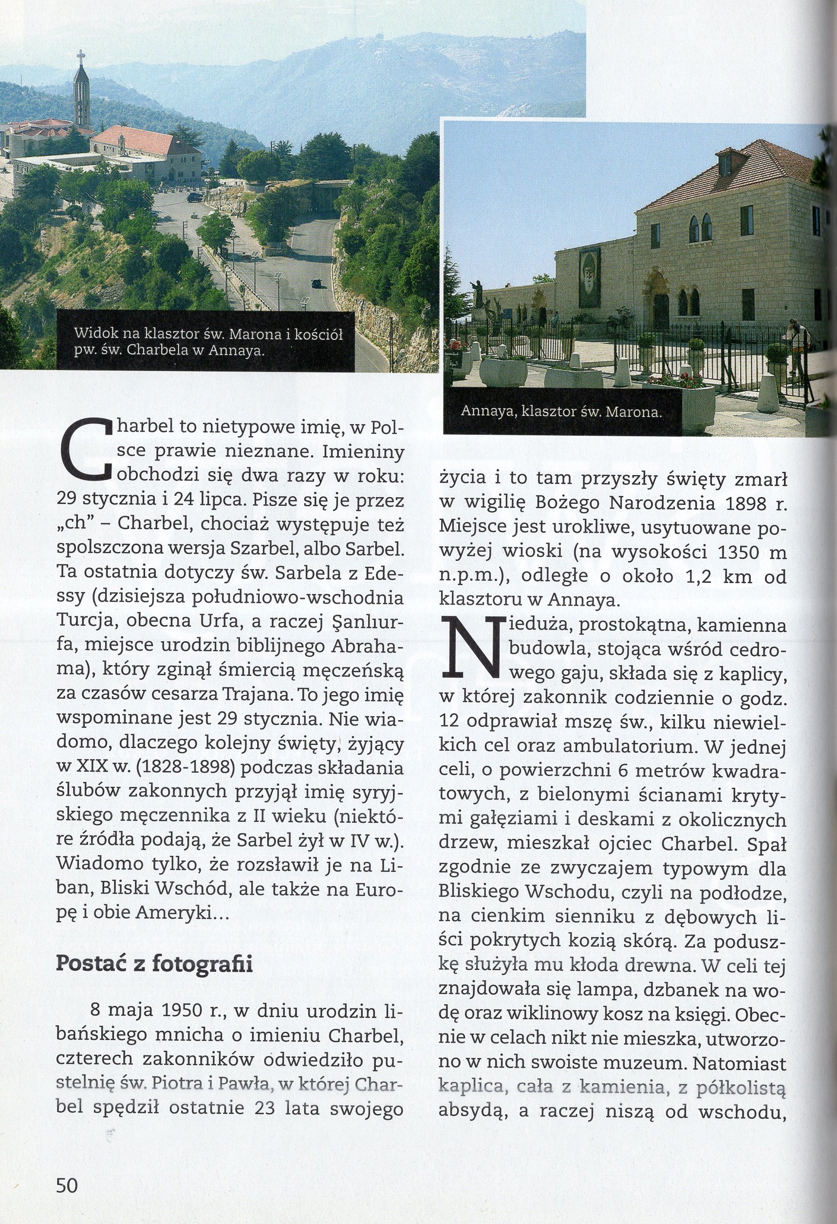 Maria Giedz tekst o sw Charbelu 2 mg341-1