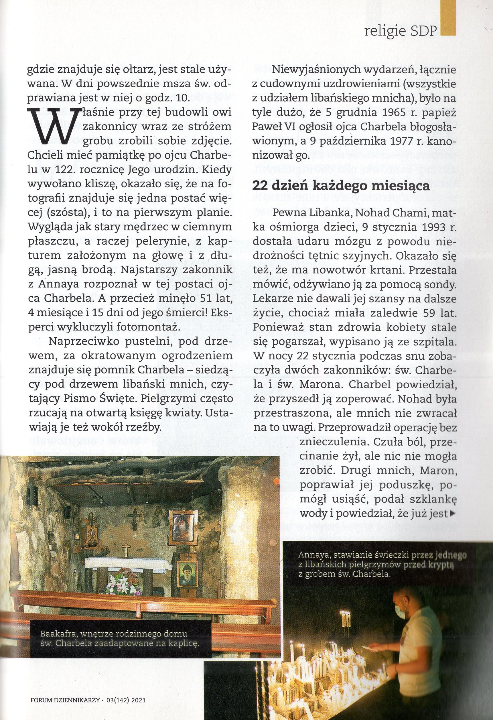 Maria Giedz tekst o sw Charbelu 3 img341-2