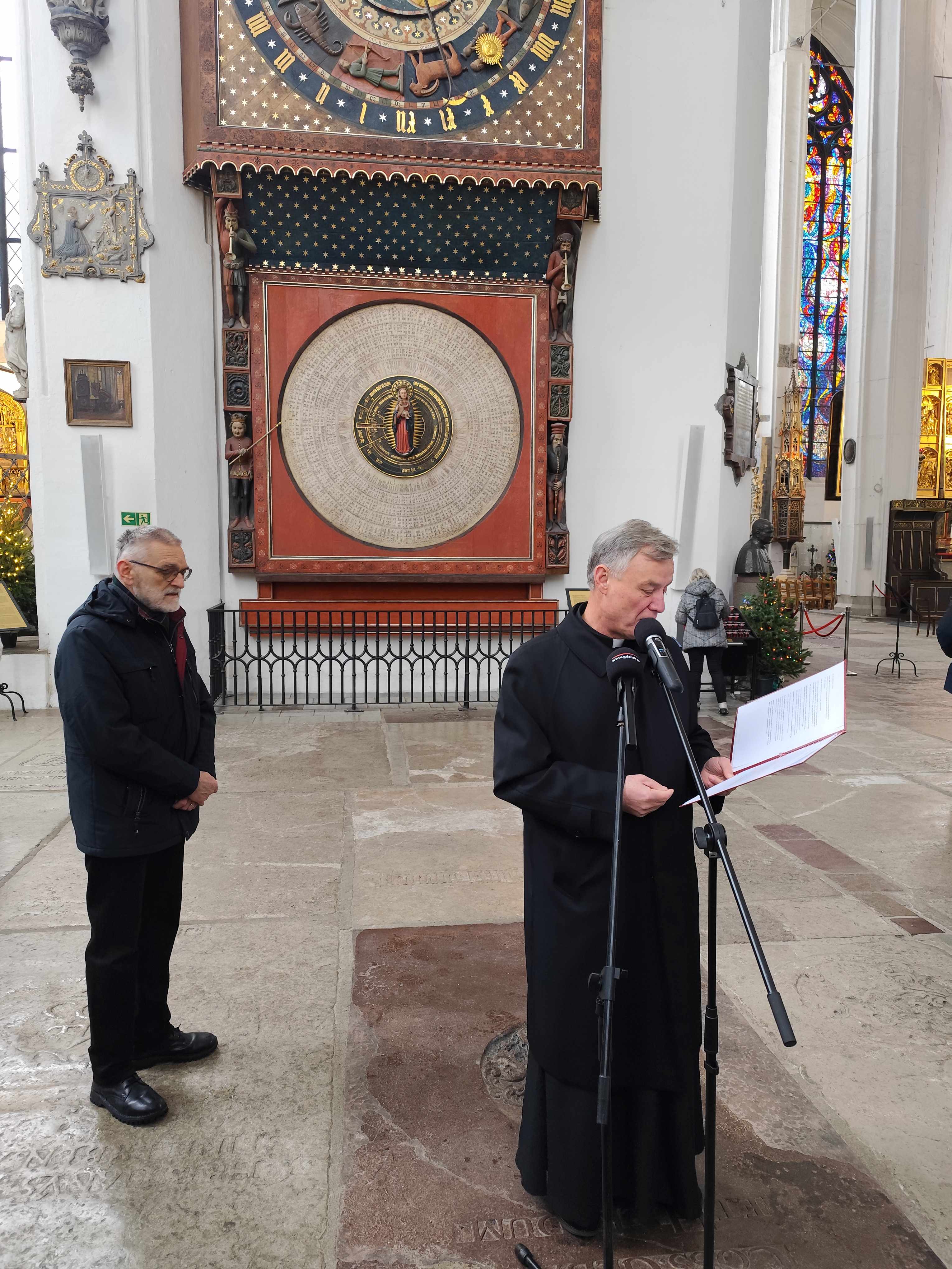 Uruchomienie ZEGARA w Bazylice Mariackiej Fot_Janusz Wikowski IMG_20251231_110047