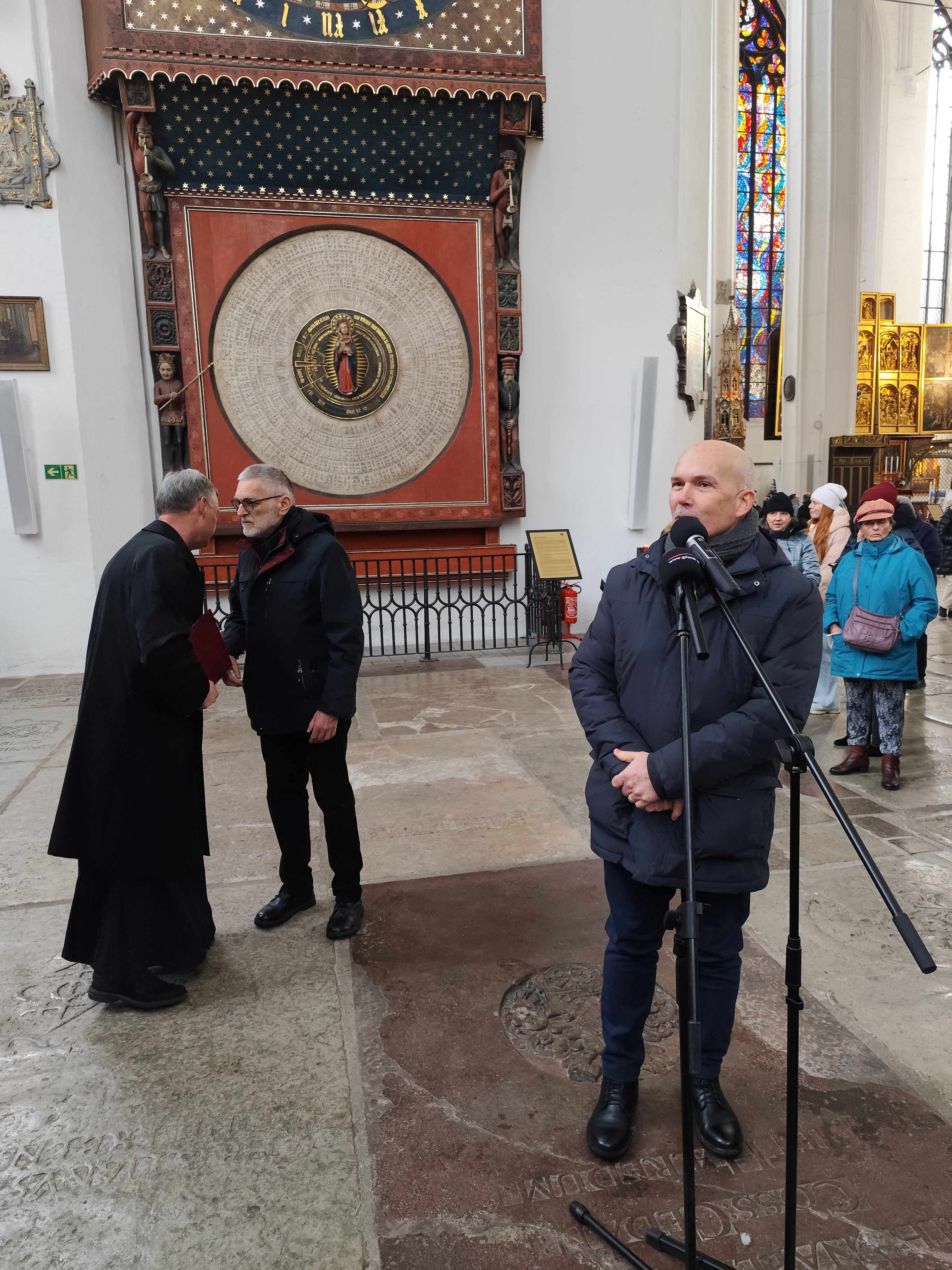 Uruchomienie ZEGARA w Bazylice Mariackiej Fot_Janusz Wikowski IMG_20251231_111558