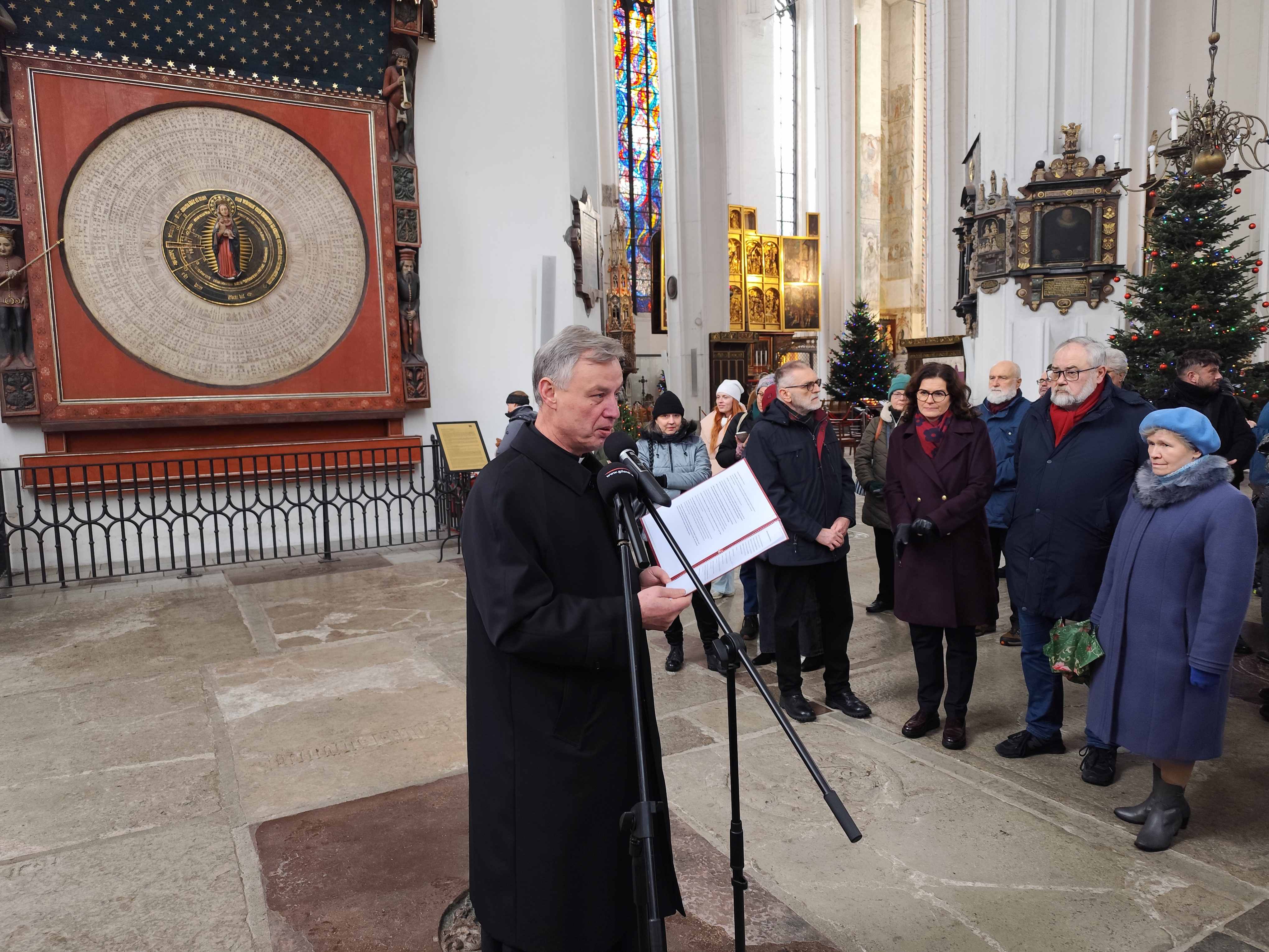 Uruchomienie ZEGARA w Bazylice Mariackiej Fot_Janusz Wikowski IMG_20251231_112036