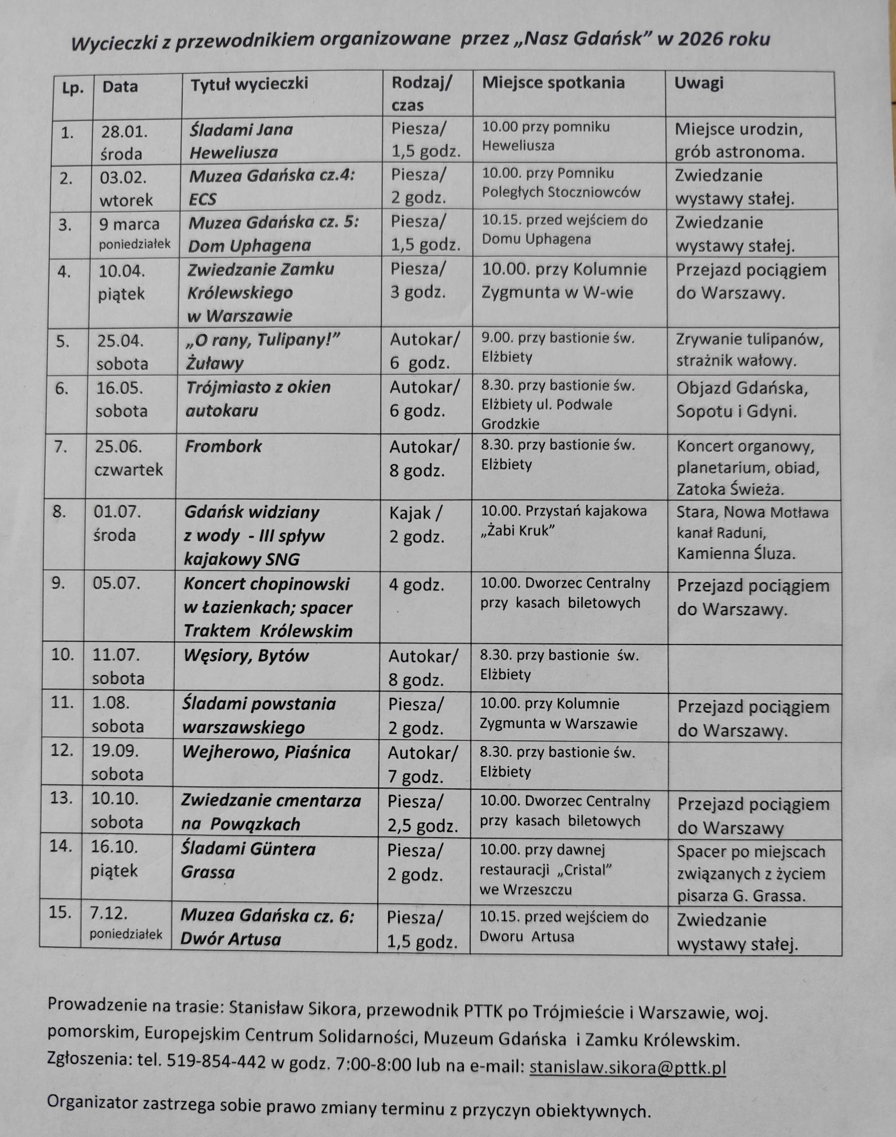 Wycieczki SNG w 2026 roku sm