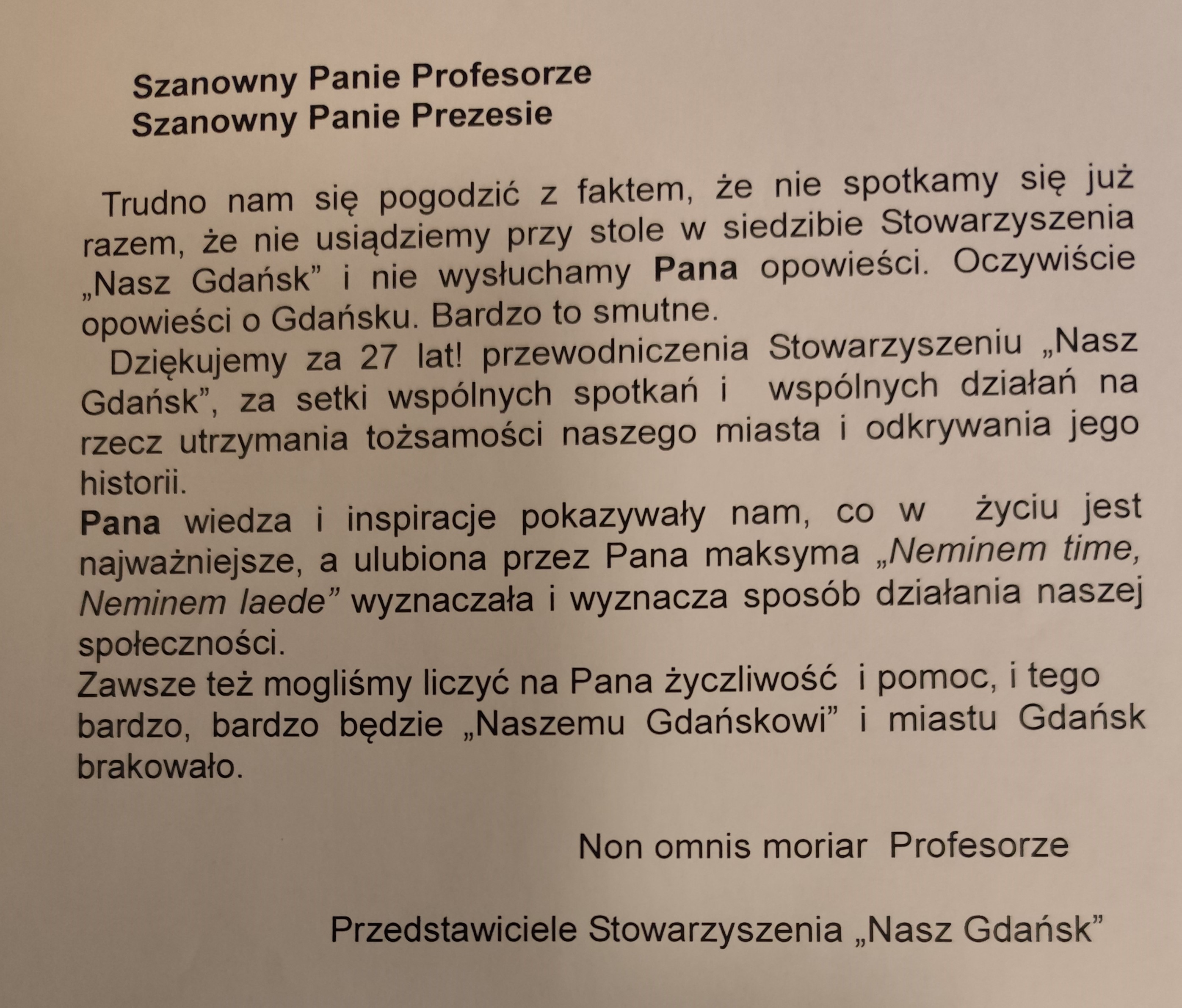 JANUSZAJTIS Księga kondolencyjna fot. Janusz Wikowski IMG_20260125_085530