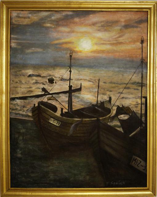 tryptyk morski obraz