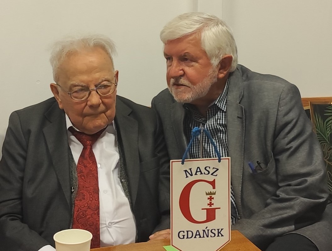 Prof. Andrzej Januszajtis i Janusz Wikowski